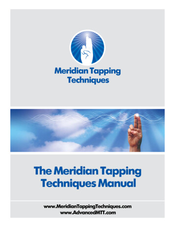 Meridian Tapping Techniques