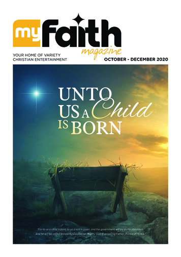 UNTO Child US A BORN - MyFaith Magazine