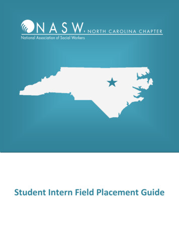 Student Intern Field Placement Guide