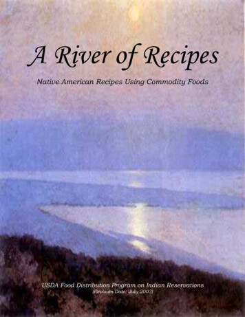 A River Of Recipes - SCTCA