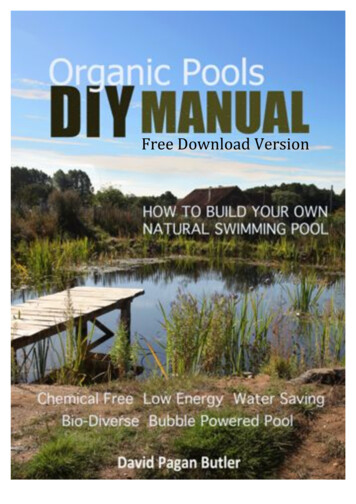DIY Natural Pool Manual Free Version