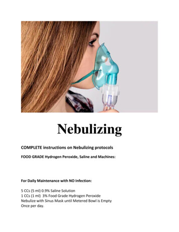 Nebulizing