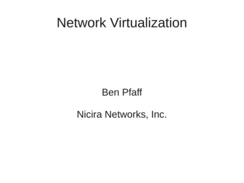Network Virtualization - Ben Pfaff