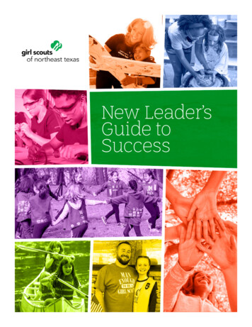 New Leader’s Guide To Success - Girl Scouts Of The USA