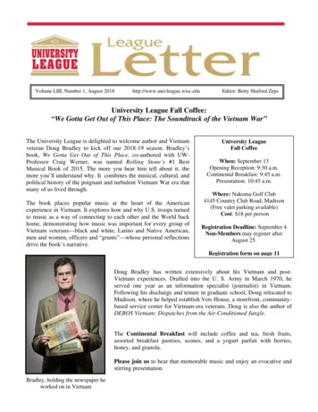 University League Fall Coffee: “We Gotta Get Out Of This .