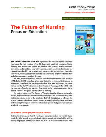 The Future Of Nursing - The Art Institutes