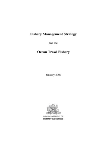 Fishery Management Strategy - Department Of Primary Industries