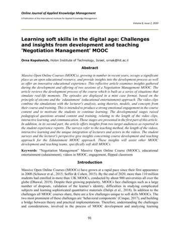 Learning Soft Skills In The Digital Age: Challenges And .