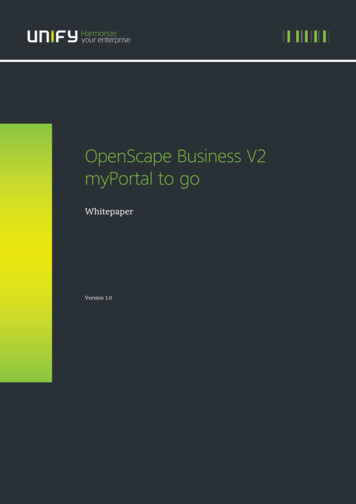 OpenScape Business V2 MyPortal To Go - Hakom.de