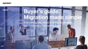 Migration Made Simple EBook OpenText
