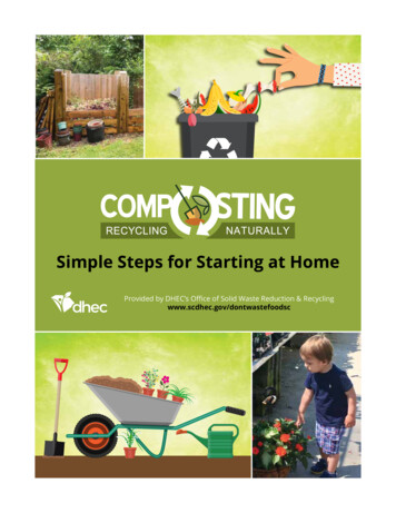 Composting - Simple Steps For Starting At Home