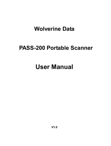 User Manual - Wolverine Data
