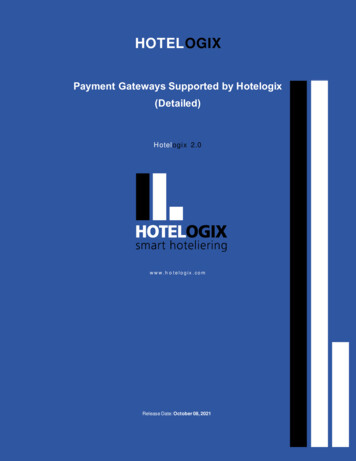 Payment Gateways Supported By Hotelogix (Detailed)