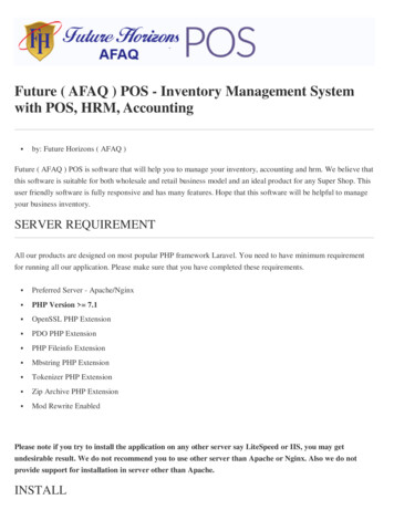 Future ( AFAQ ) POS - Inventory Management System With POS, HRM, Accounting