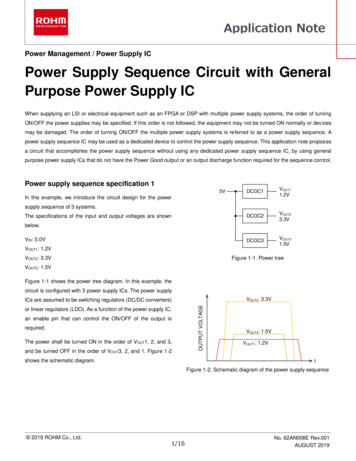 Power Supply Sequence Circuit With General Purpose Power .