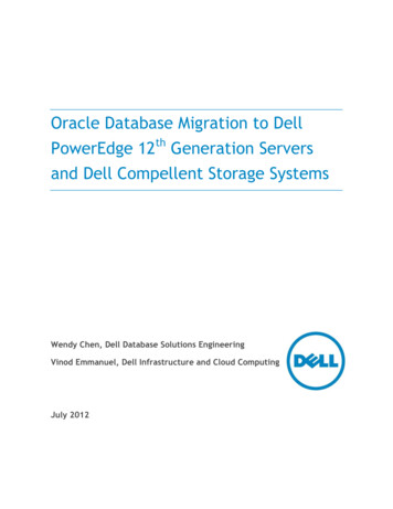 Oracle Database Migration To Dell