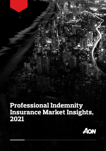 Professional Indemnity Insurance Market Insights, 2021