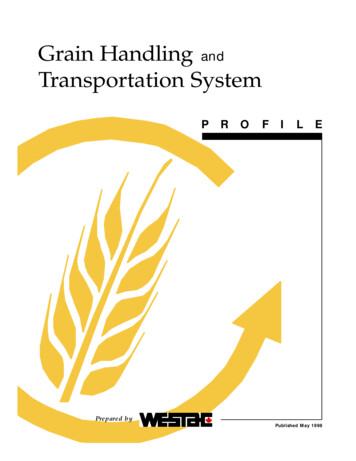 Grain Handling Transportation System - WESTAC
