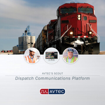 AVTEC'S SCOUT Dispatch Communications Platform