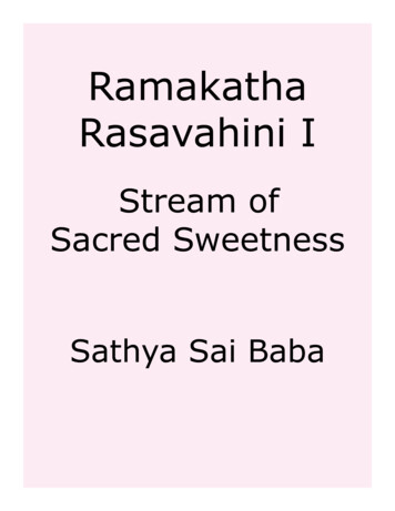 Ramakatha Rasavahini I - Sathya Sai