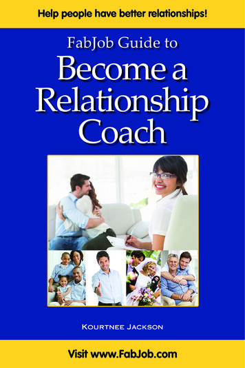 FabJob Guide To Become A Relationship Coach