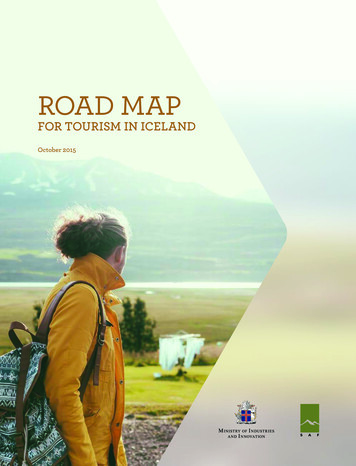 FOR TOURISM IN ICELAND - Stjórnarráðið