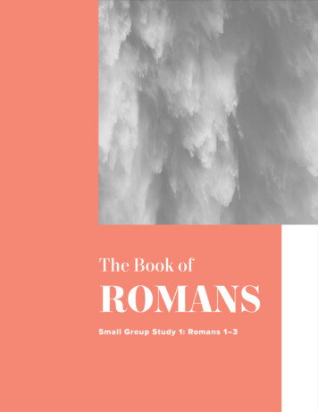 The Book Of ROMANS - Summit Church