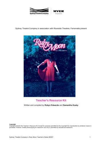 Ruby Moon Teachers Kit - D2wasljt46n4no.cloudfront 