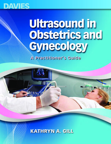 Ultrasound In Obstetrics And Gynecology