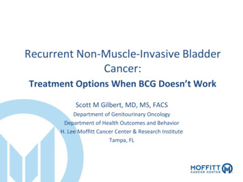Recurrent Non-Muscle-Invasive Bladder Cancer