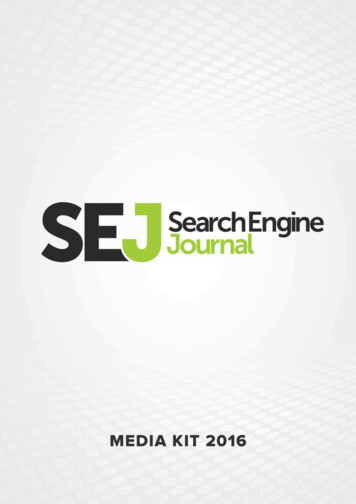 MEDIA KIT 2016 - Search Engine Journal