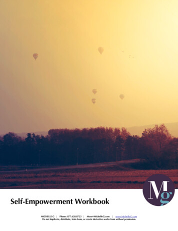 Self-Empowerment Workbook - Michelle G.