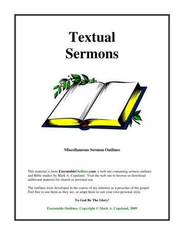 Textual Sermons - Bibles Net. Com