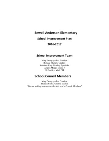 Sewell Anderson Elementary - Lynn Public Schools