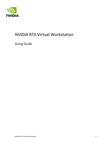 NVIDIA RTX Virtual Workstation