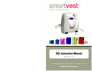  Smartvest SQL Instruction Manual