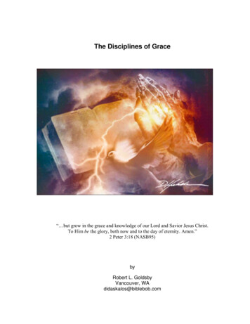 The Disciplines Of Grace - Bible Bob