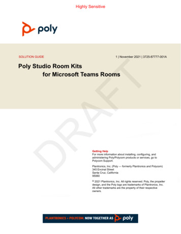 Poly Studio Room Kits