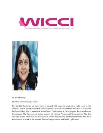 Dr. Surabhi Singh - Wicci.in