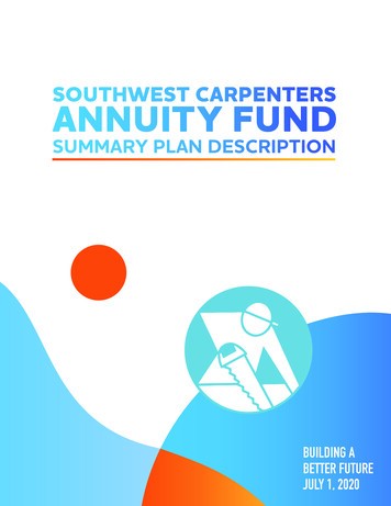 Southwest Carpenters Annuity Fund
