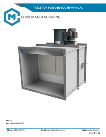 COOK MANUFACTURING