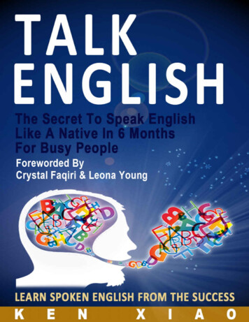 Talk English – Ken Xiao Talk English