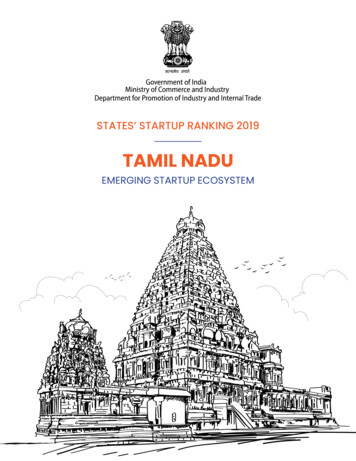 TAMIL NADU - Startup India