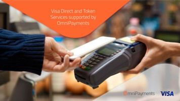 Visa Direct And Token Services Supported By OmniPayments