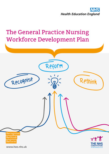 The General Practice Nursing Workforce Development Plan