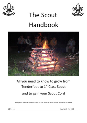 The Scout Handbook - Baden-Powell Scouts' Association