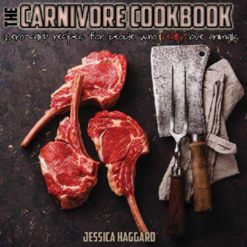 The Carnivore Cookbook - Keto Diet Carnivore Diet Recipes