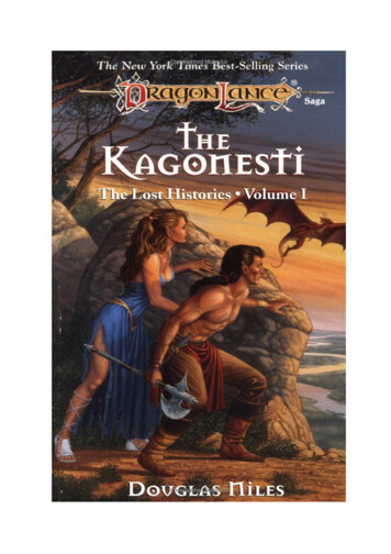 Dragonlance - Lost Histories 01 - The Kagonesti