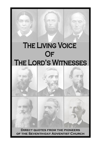 The Living Voice Of The Lord's Witnesses