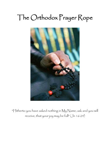 The Orthodox Prayer Rope - WordPress 